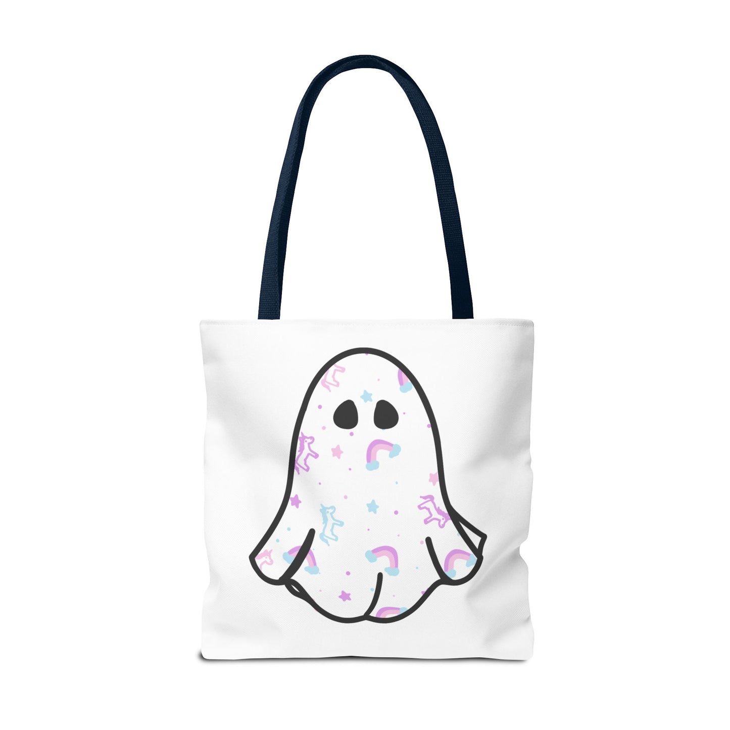 Unicorn Sheet Ghost Halloween Tote Bag