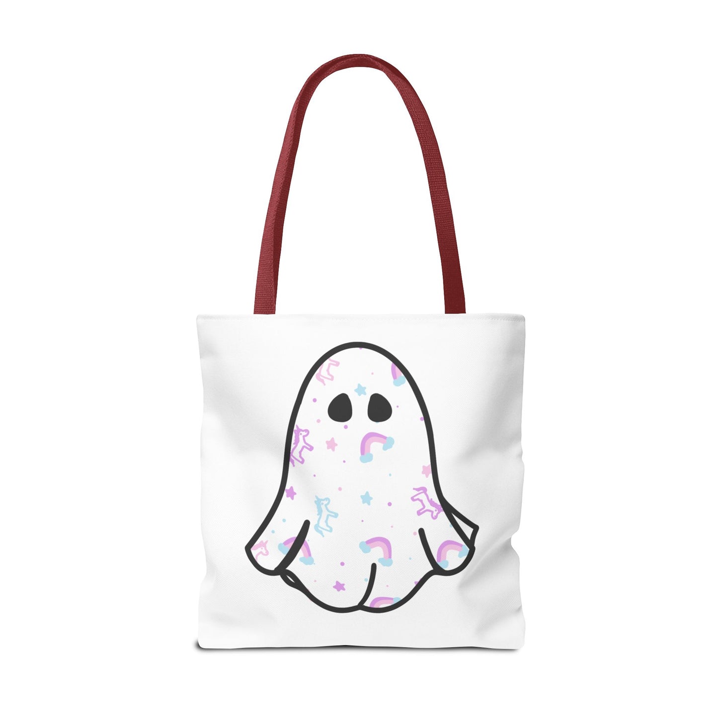 Unicorn Sheet Ghost Halloween Tote Bag