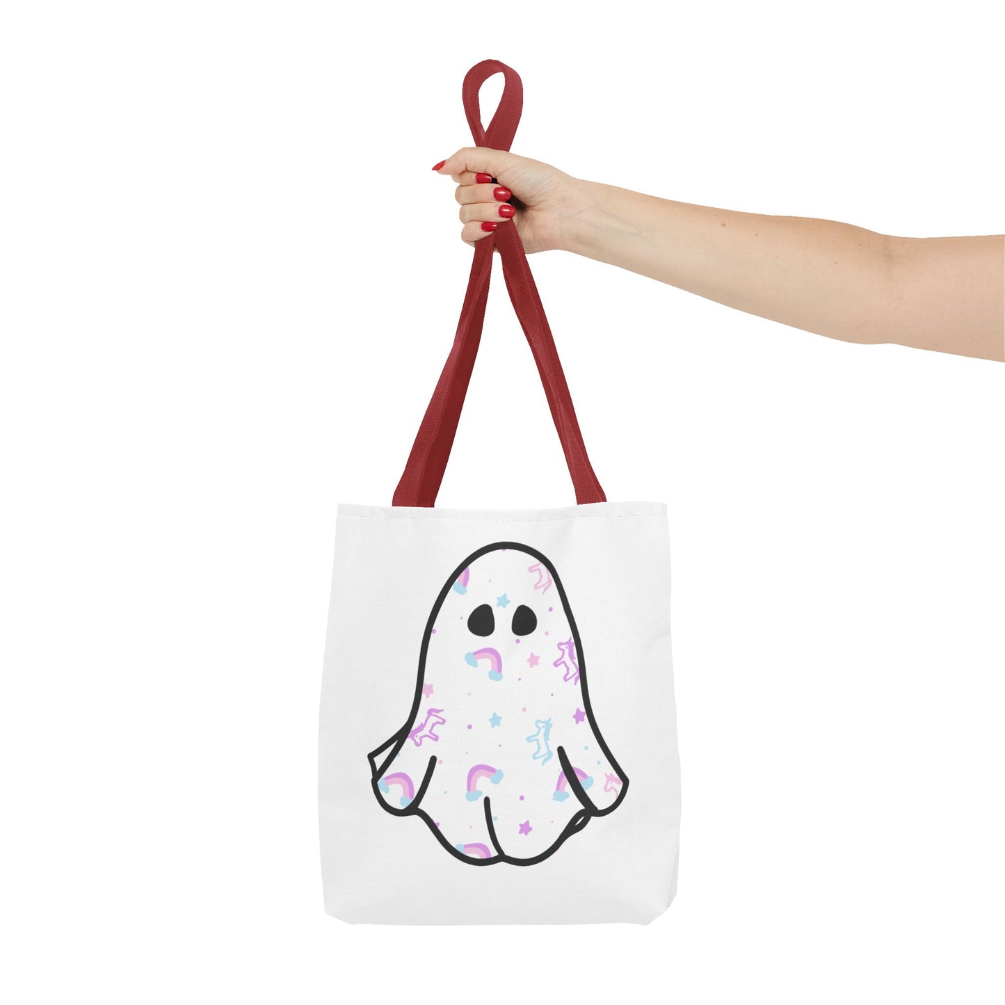 Unicorn Sheet Ghost Halloween Tote Bag