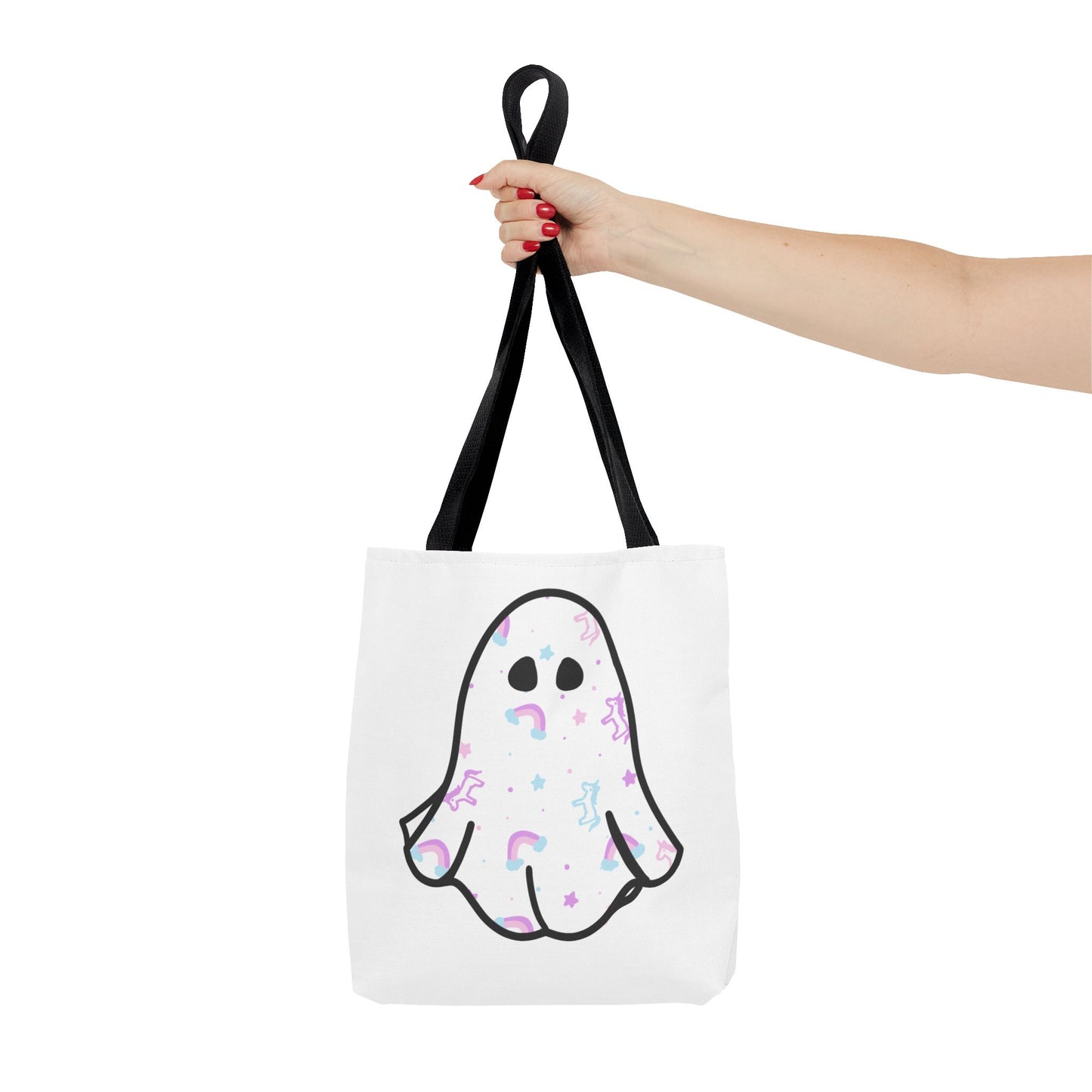 Unicorn Sheet Ghost Halloween Tote Bag