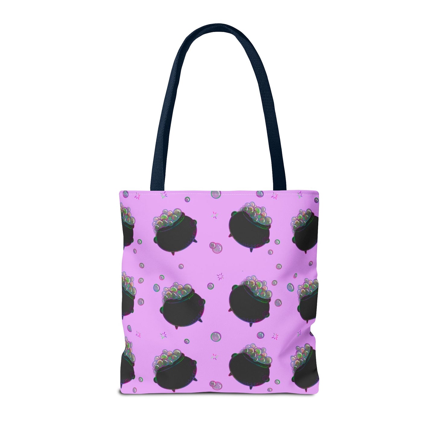 Pink cauldron Halloween Tote Bag