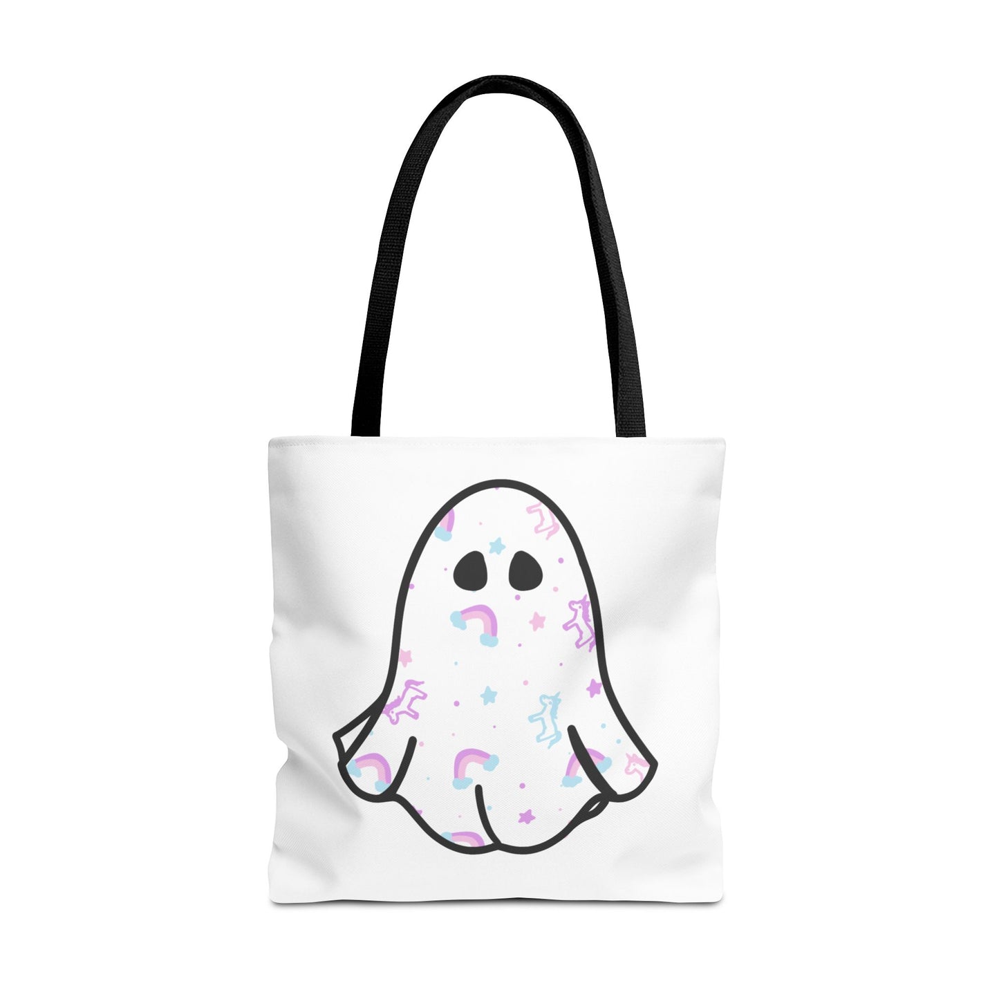 Unicorn Sheet Ghost Halloween Tote Bag