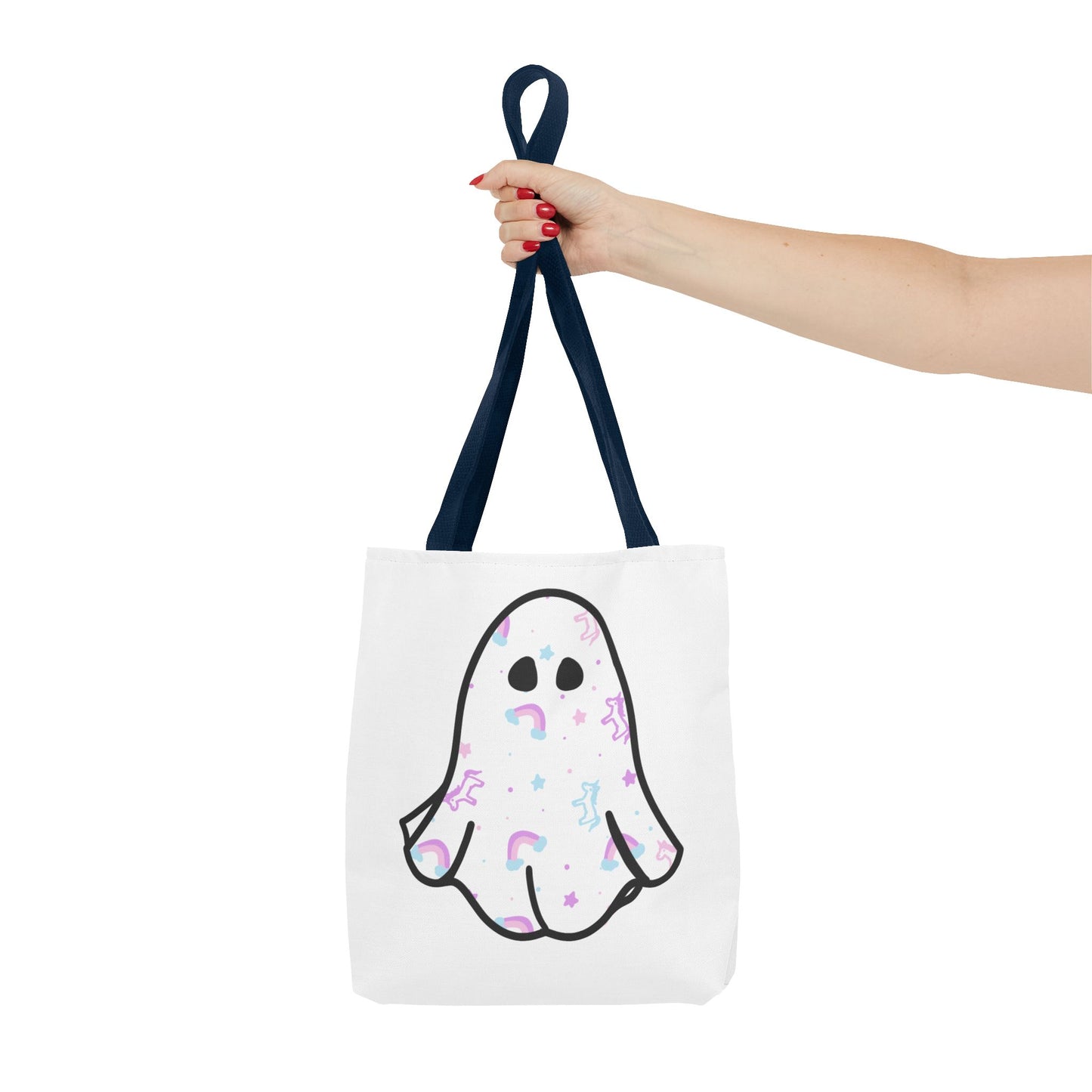 Unicorn Sheet Ghost Halloween Tote Bag