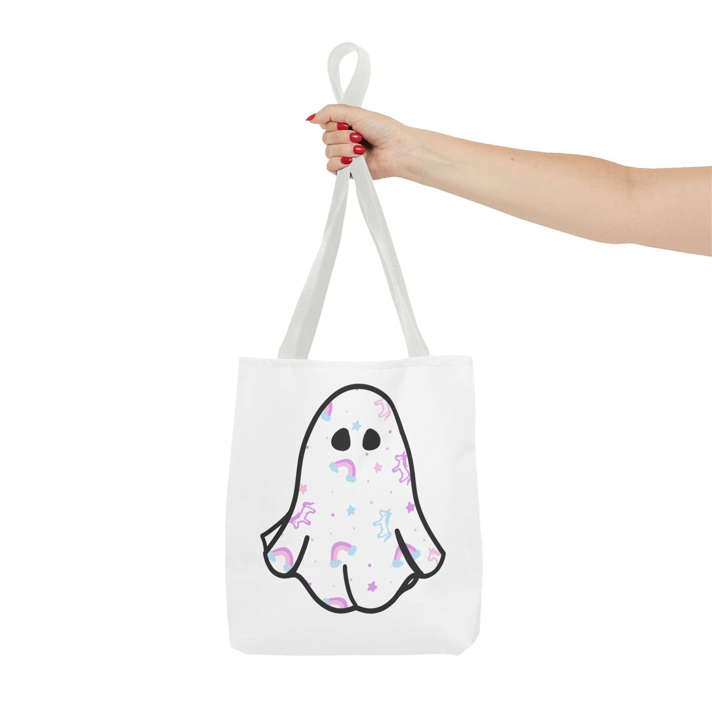 Unicorn Sheet Ghost Halloween Tote Bag