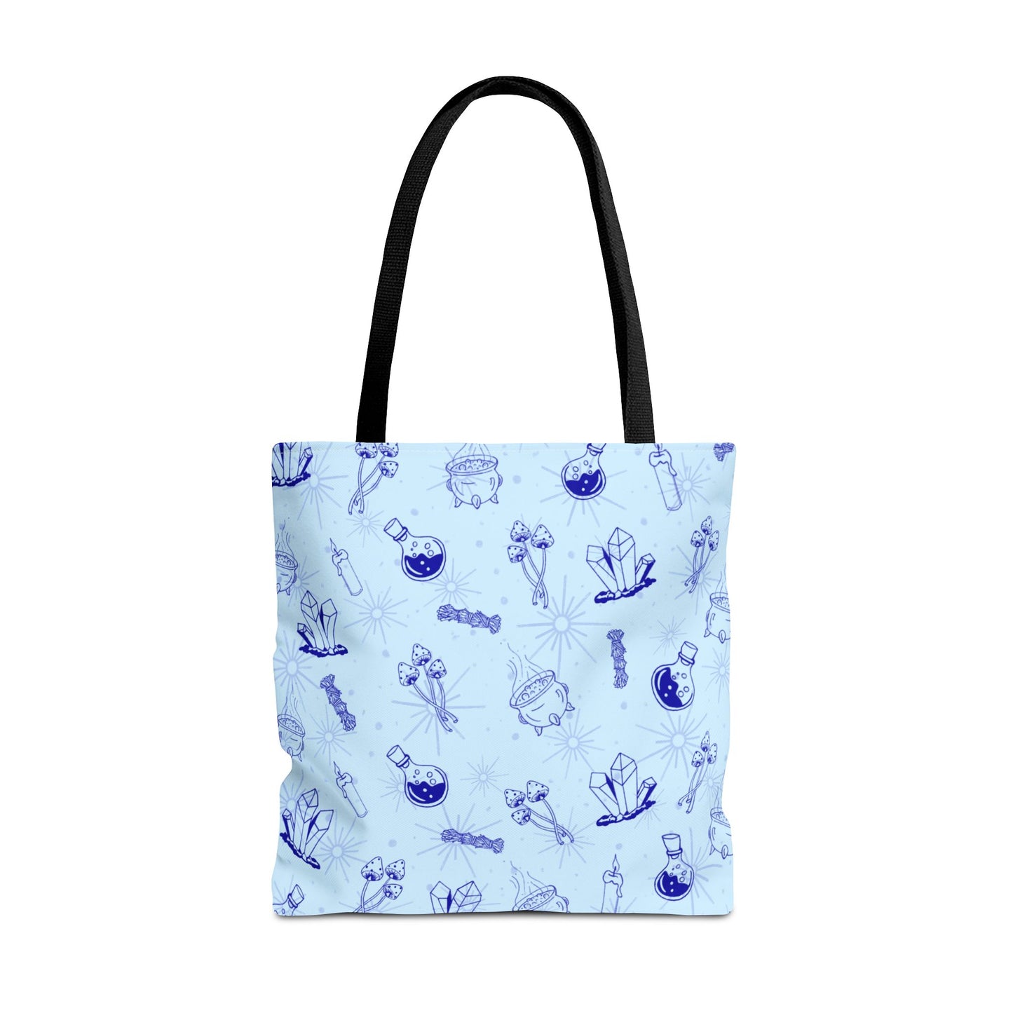 Crystals, Cauldrons, & Candlesticks Halloween Tote Bag