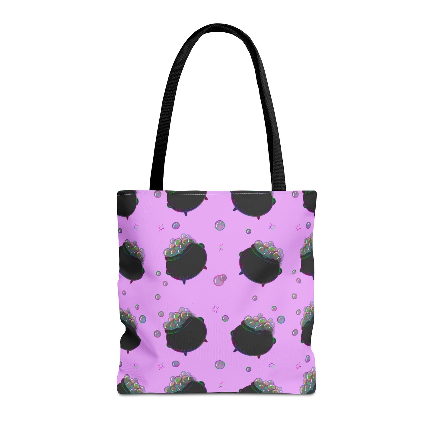 Pink cauldron Halloween Tote Bag