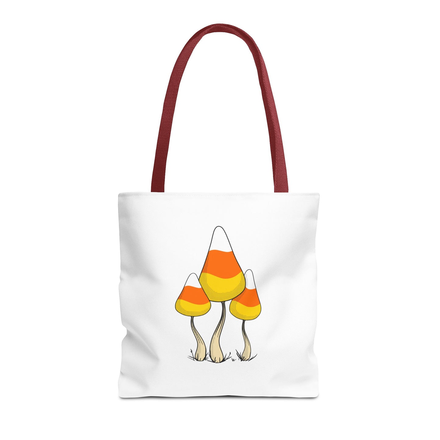 Candy Corn Mushroom Halloween Tote Bag