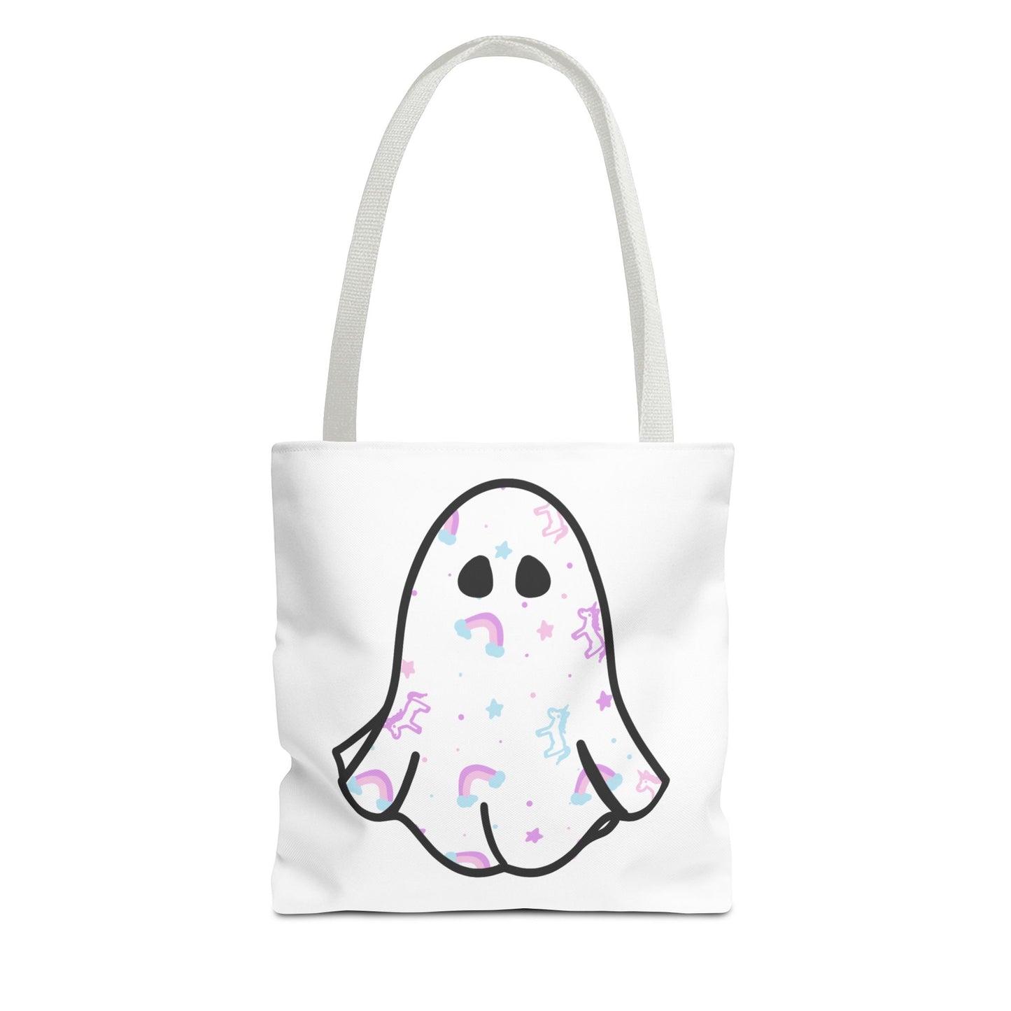 Unicorn Sheet Ghost Halloween Tote Bag