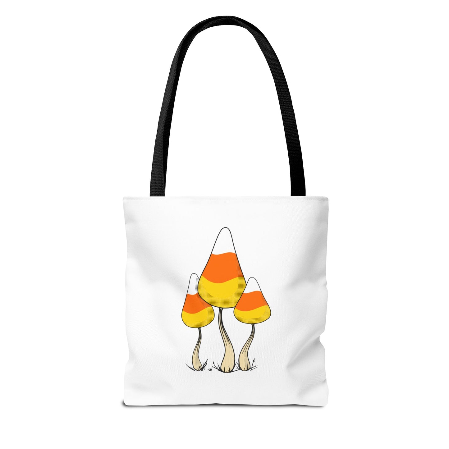 Candy Corn Mushroom Halloween Tote Bag