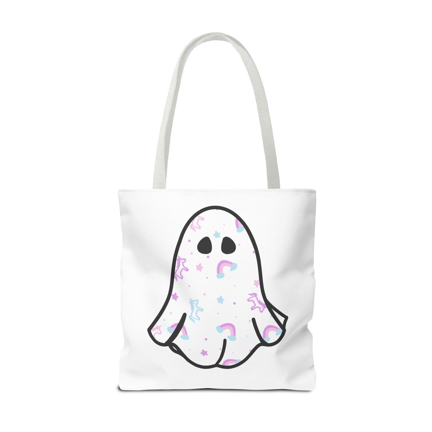 Unicorn Sheet Ghost Halloween Tote Bag