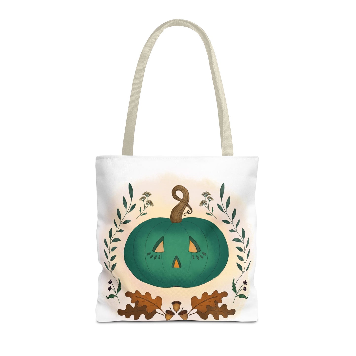 Autumn Pumpkin Vine Tote Bag