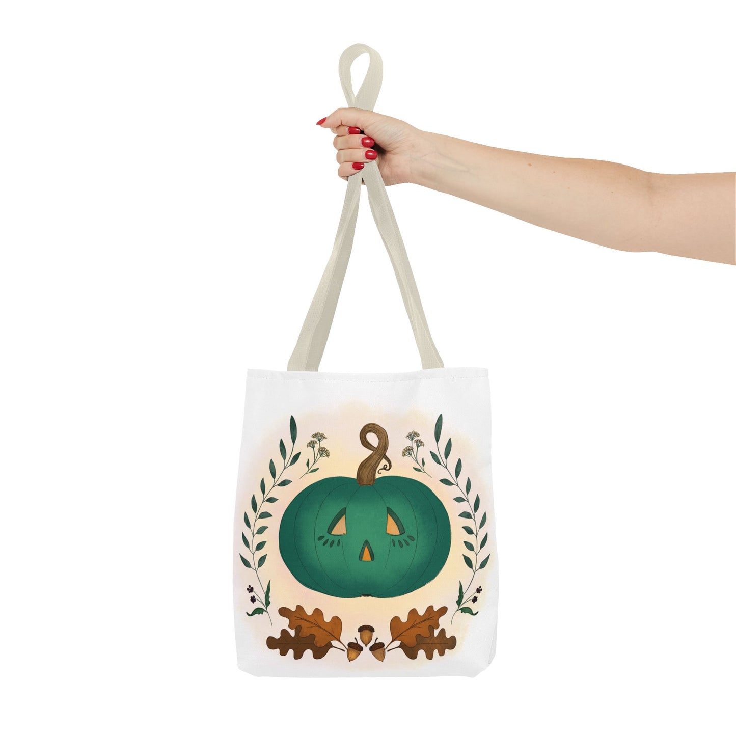 Autumn Pumpkin Vine Tote Bag