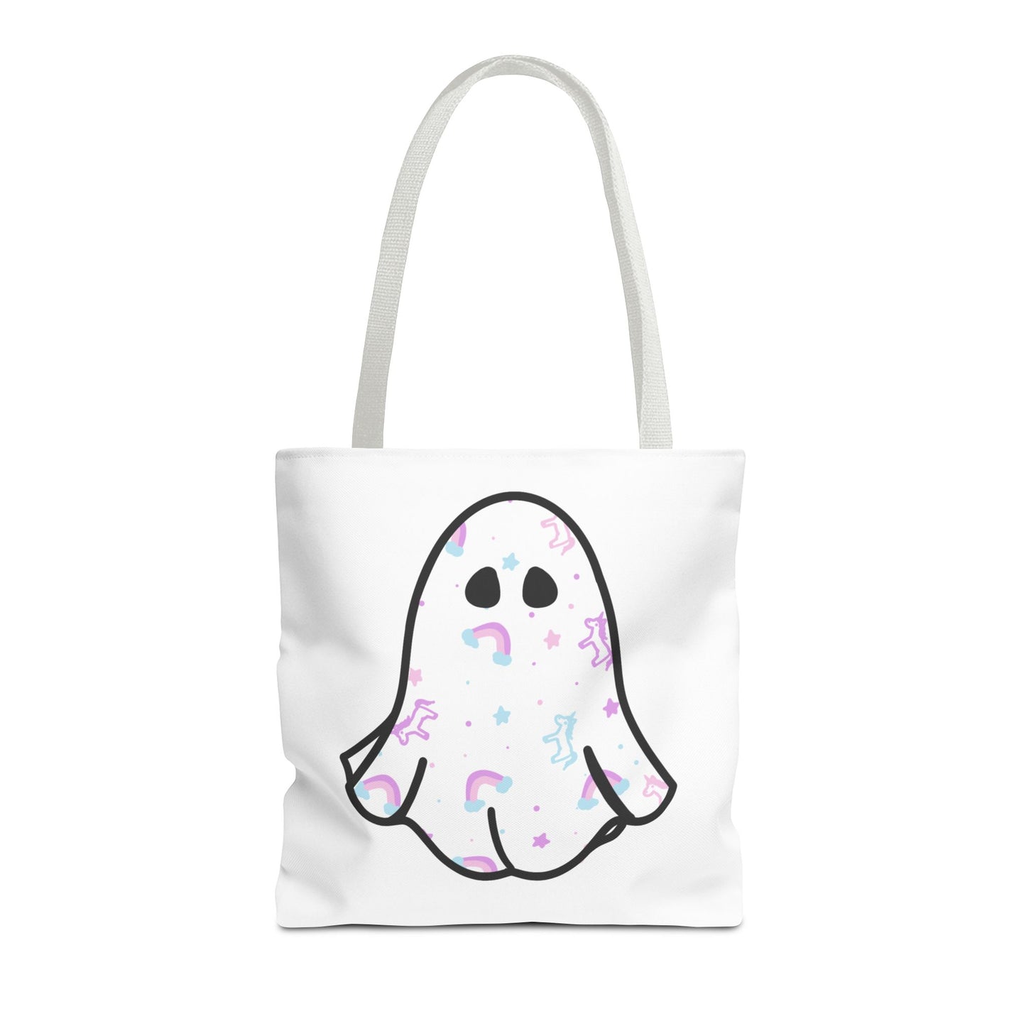 Unicorn Sheet Ghost Halloween Tote Bag