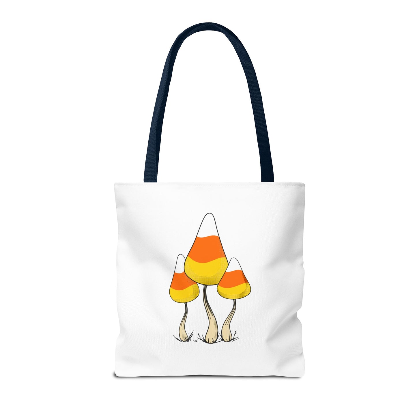 Candy Corn Mushroom Halloween Tote Bag