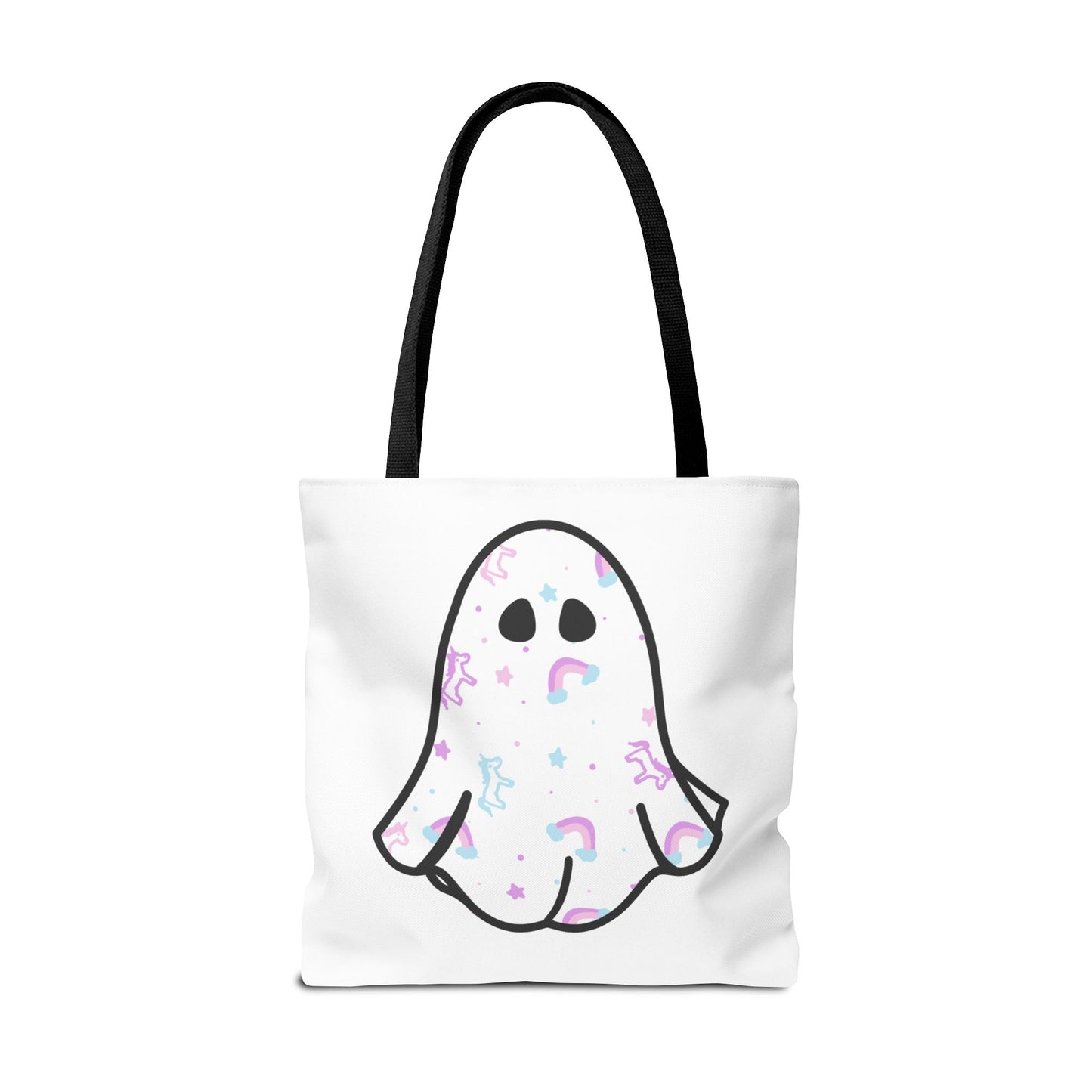 Unicorn Sheet Ghost Halloween Tote Bag