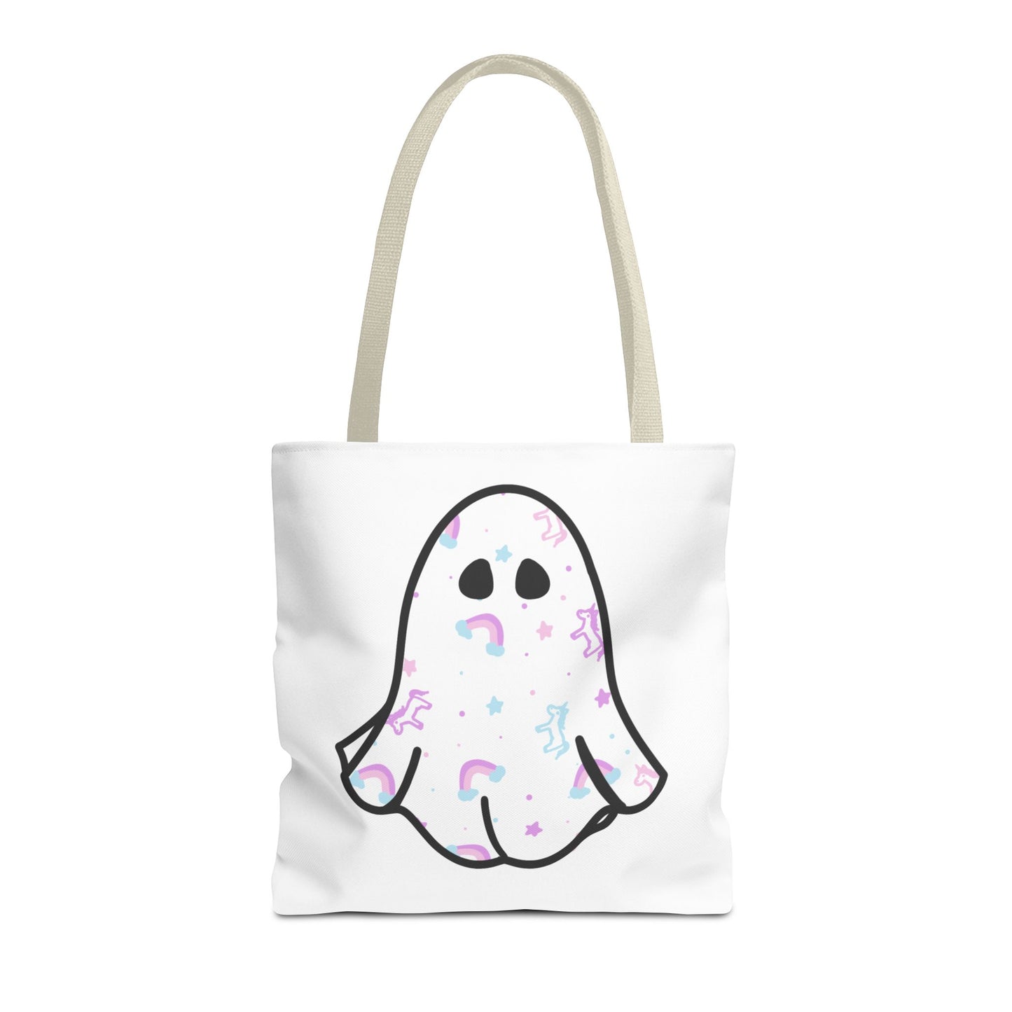 Unicorn Sheet Ghost Halloween Tote Bag