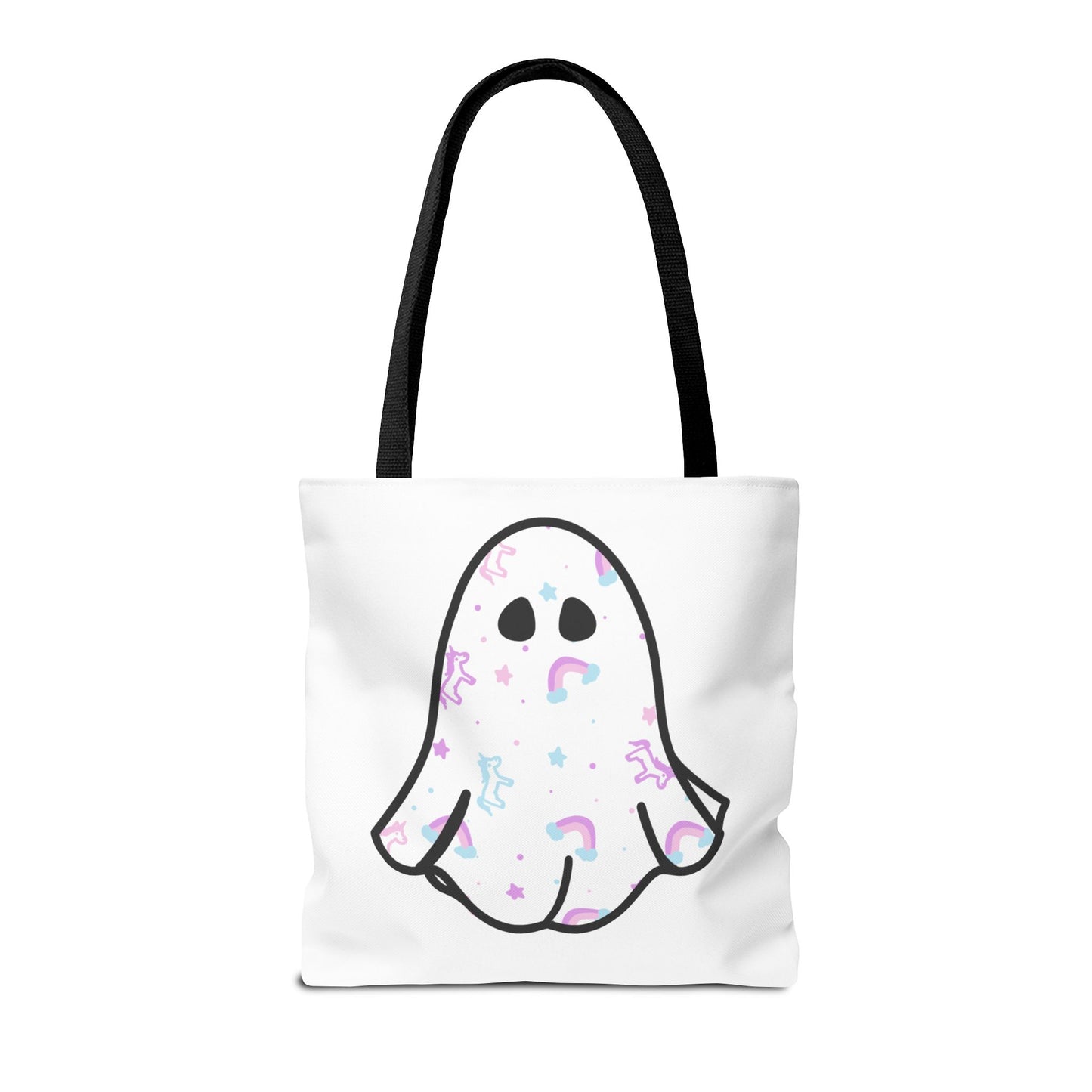 Unicorn Sheet Ghost Halloween Tote Bag