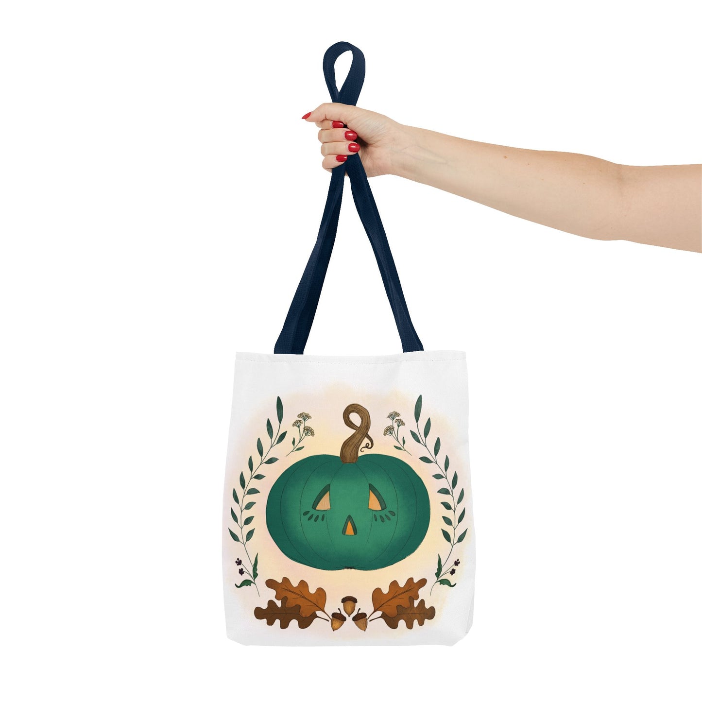 Autumn Pumpkin Vine Tote Bag