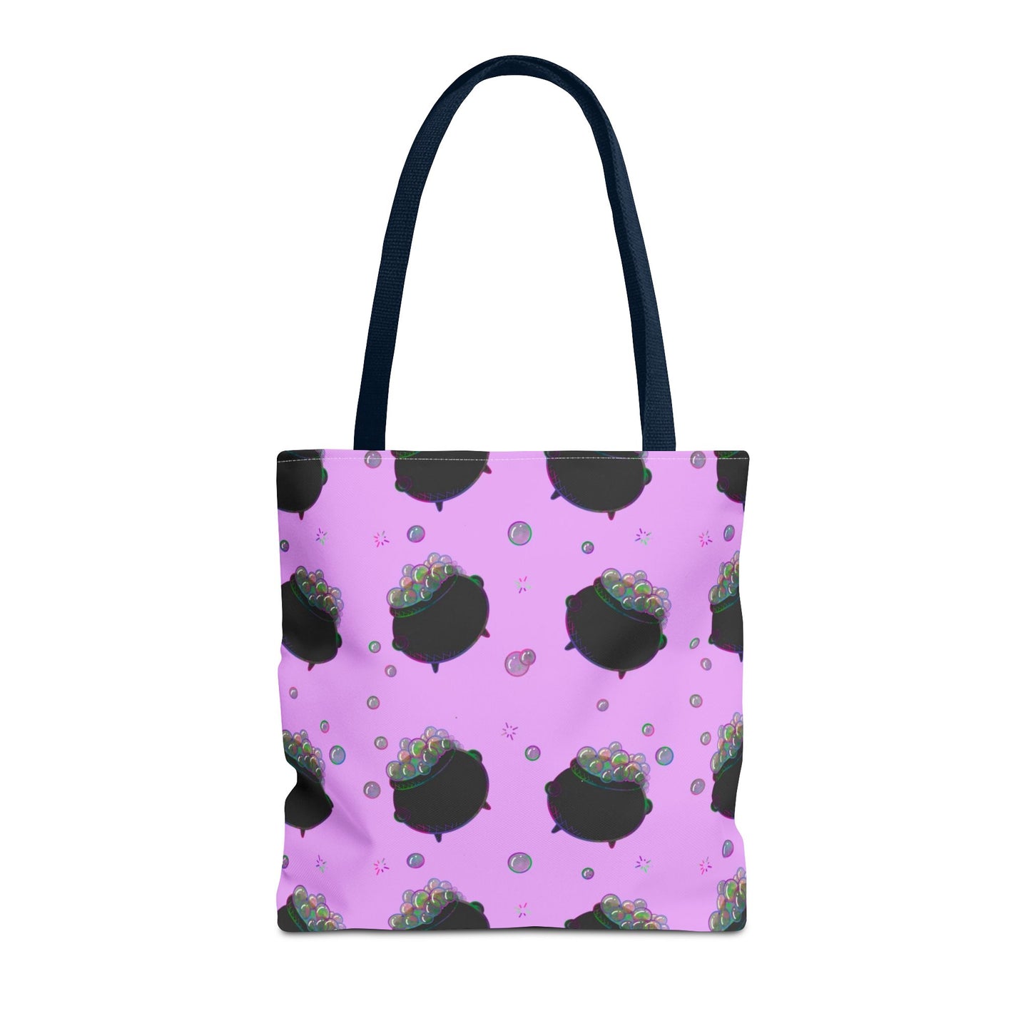 Pink cauldron Halloween Tote Bag