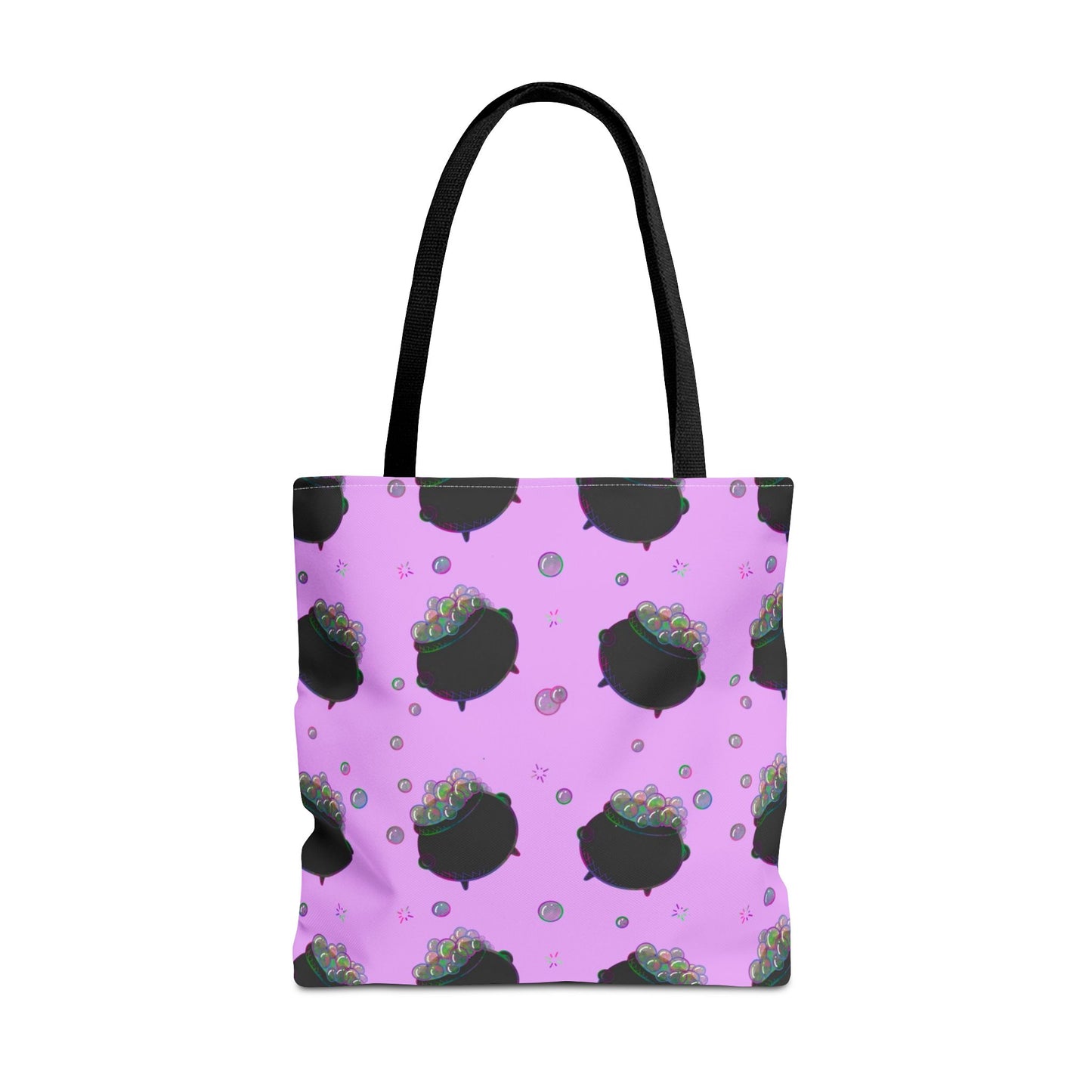 Pink cauldron Halloween Tote Bag