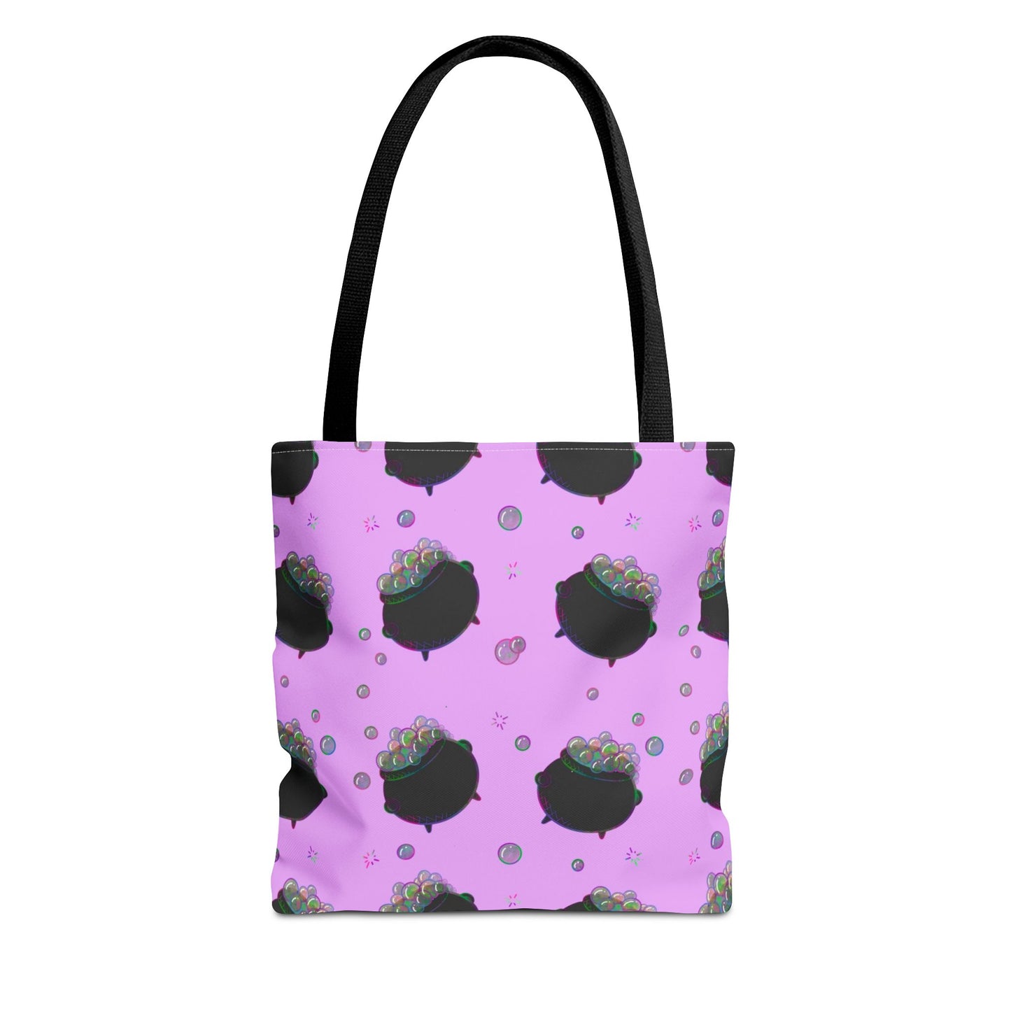 Pink cauldron Halloween Tote Bag