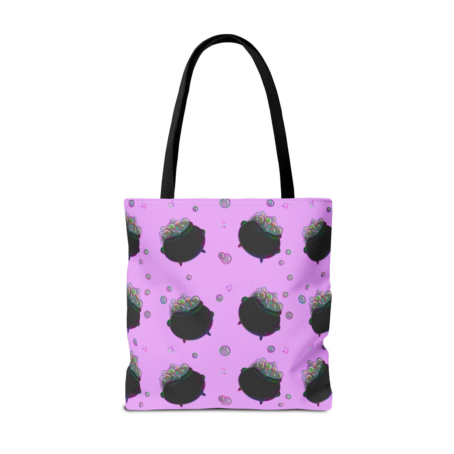 Pink cauldron Halloween Tote Bag