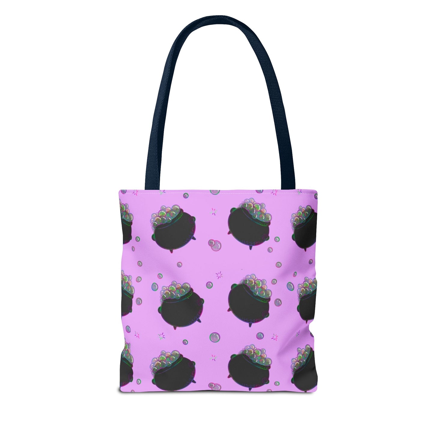 Pink cauldron Halloween Tote Bag