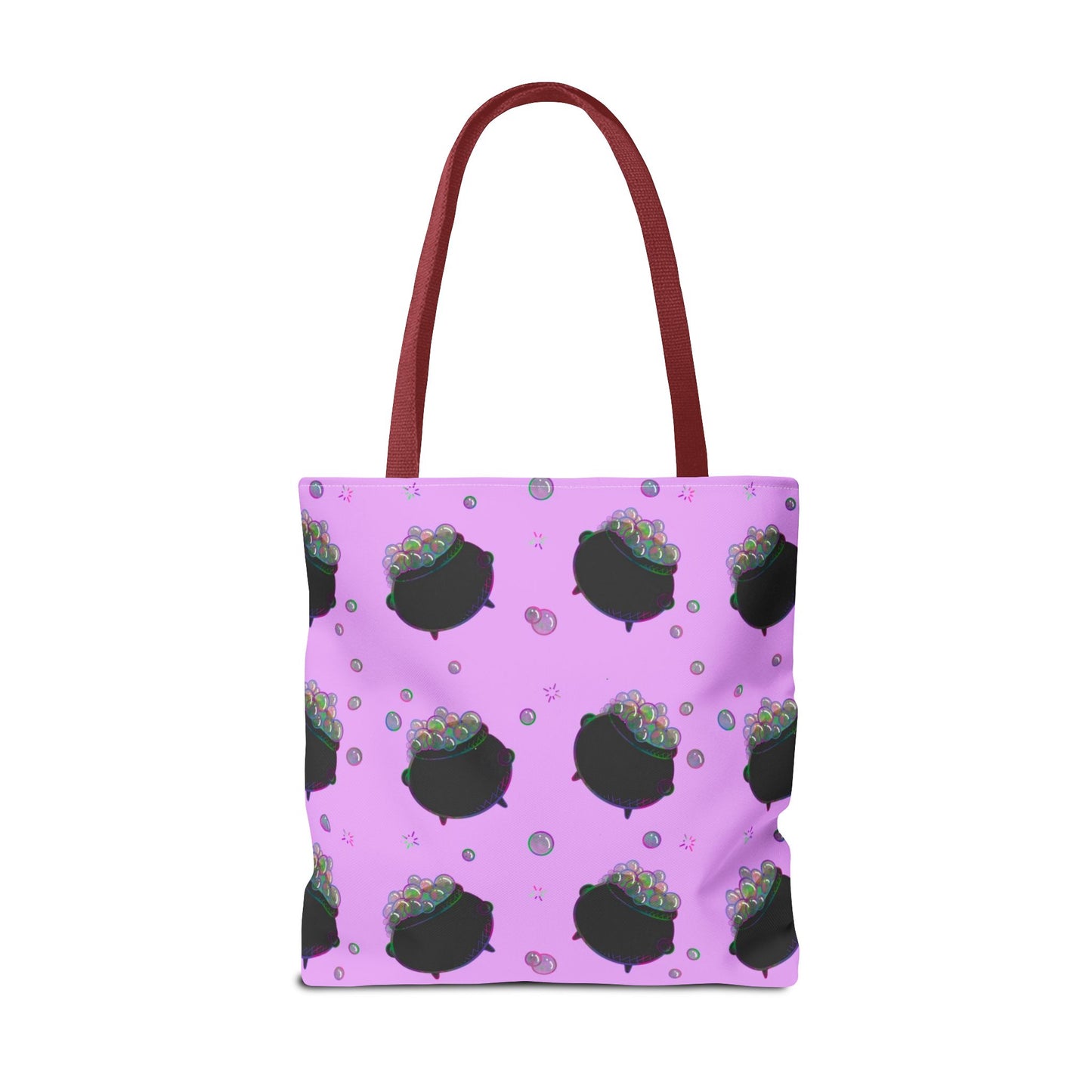 Pink cauldron Halloween Tote Bag