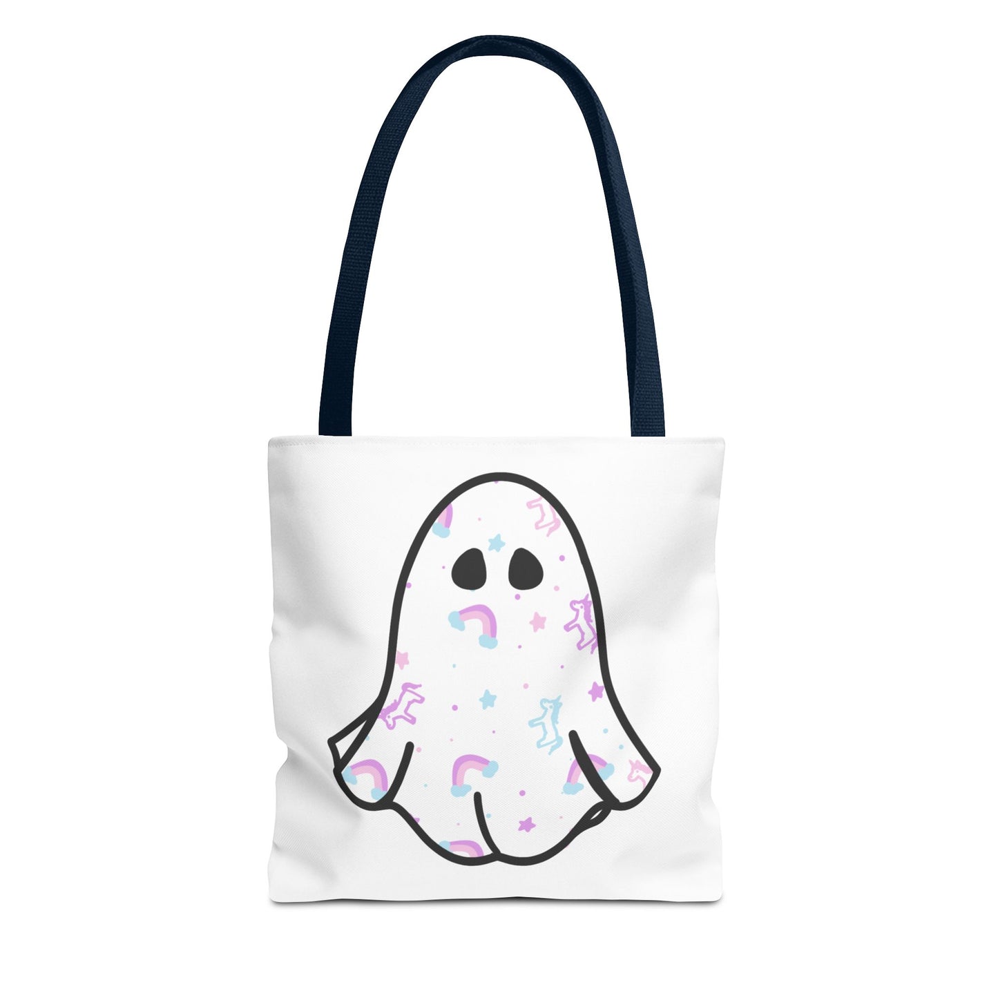 Unicorn Sheet Ghost Halloween Tote Bag