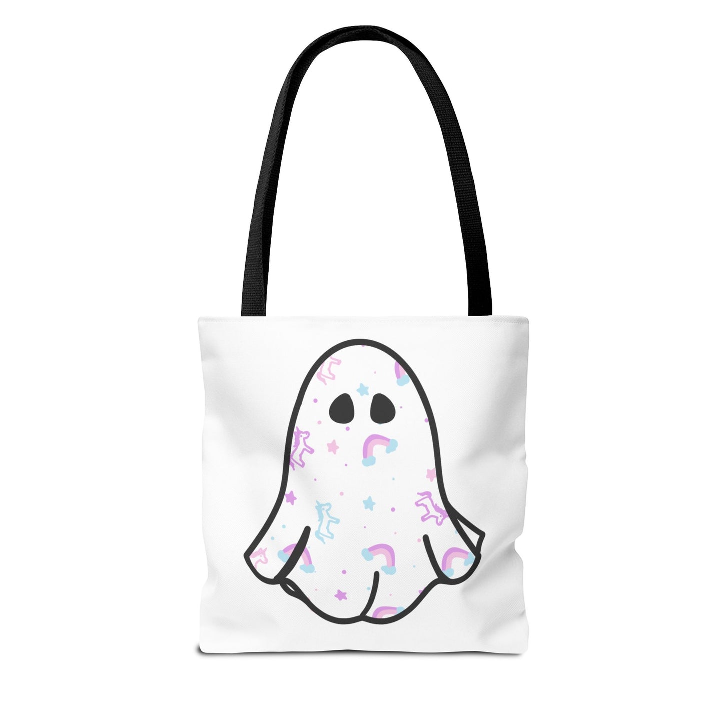 Unicorn Sheet Ghost Halloween Tote Bag