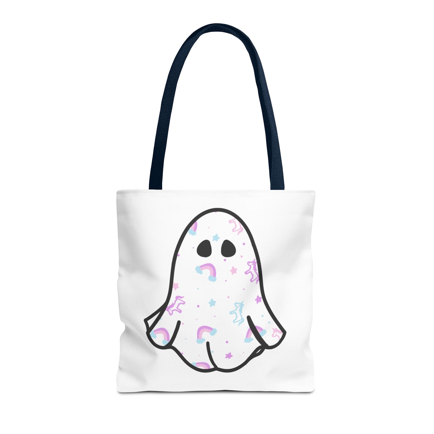 Unicorn Sheet Ghost Halloween Tote Bag