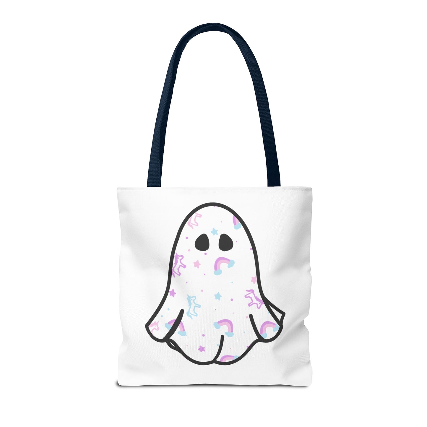 Unicorn Sheet Ghost Halloween Tote Bag