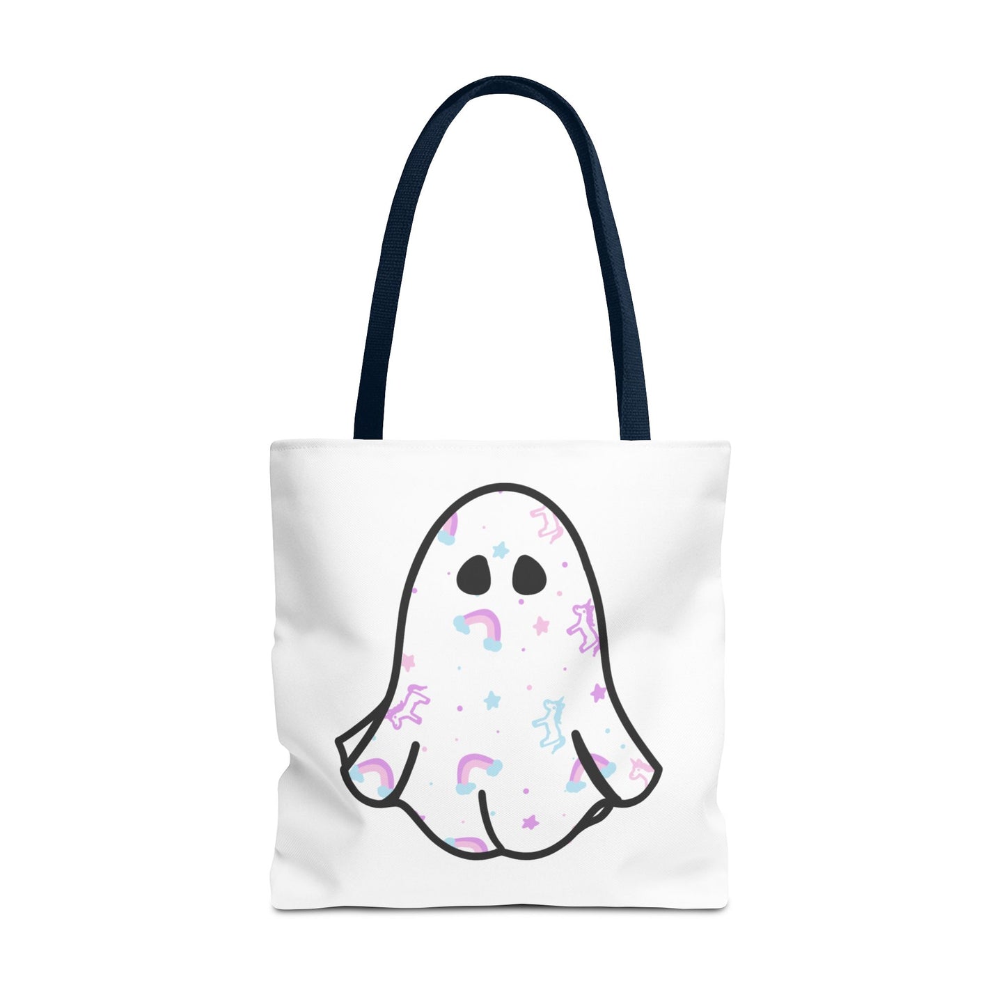 Unicorn Sheet Ghost Halloween Tote Bag